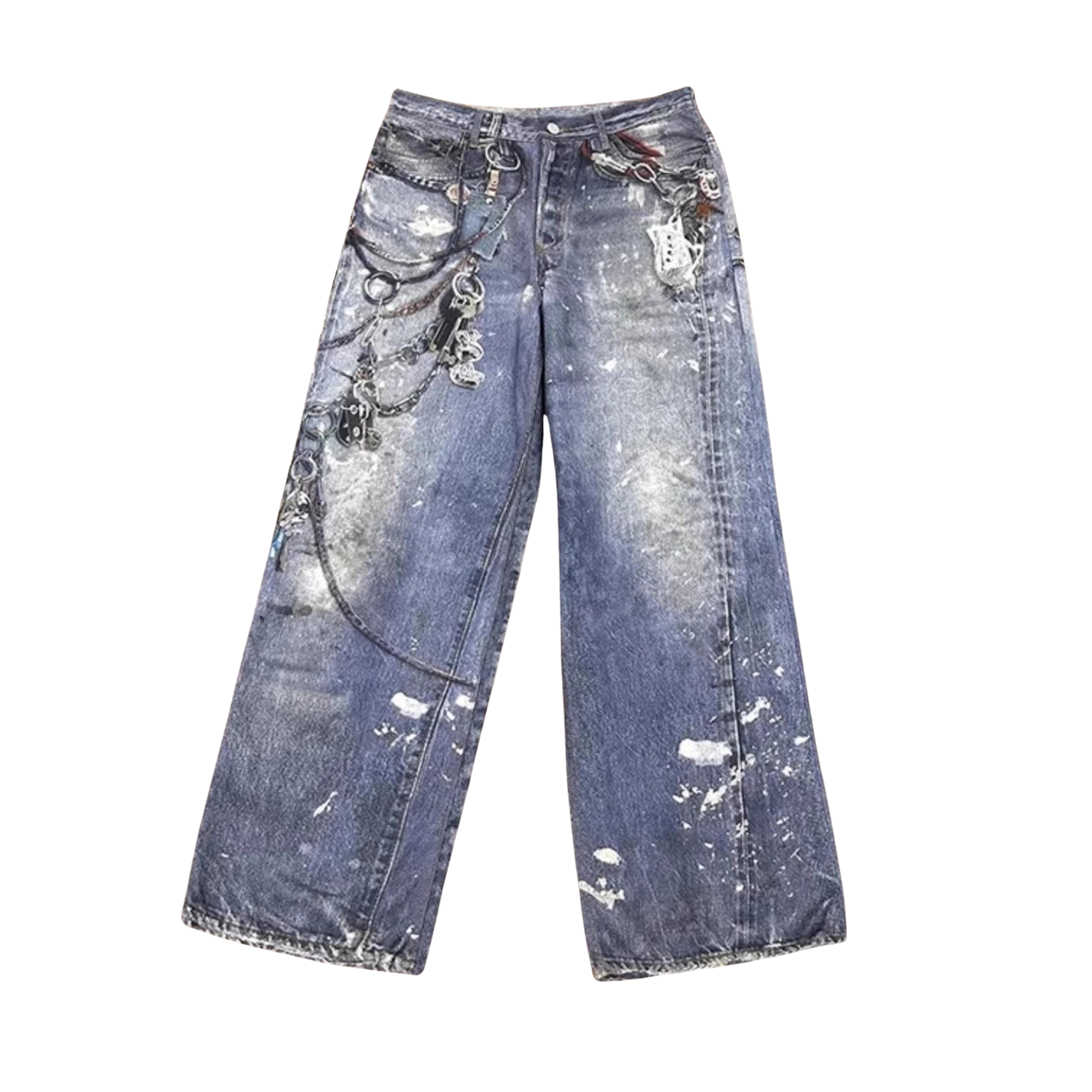 Acne Studios Key Chain Jeans