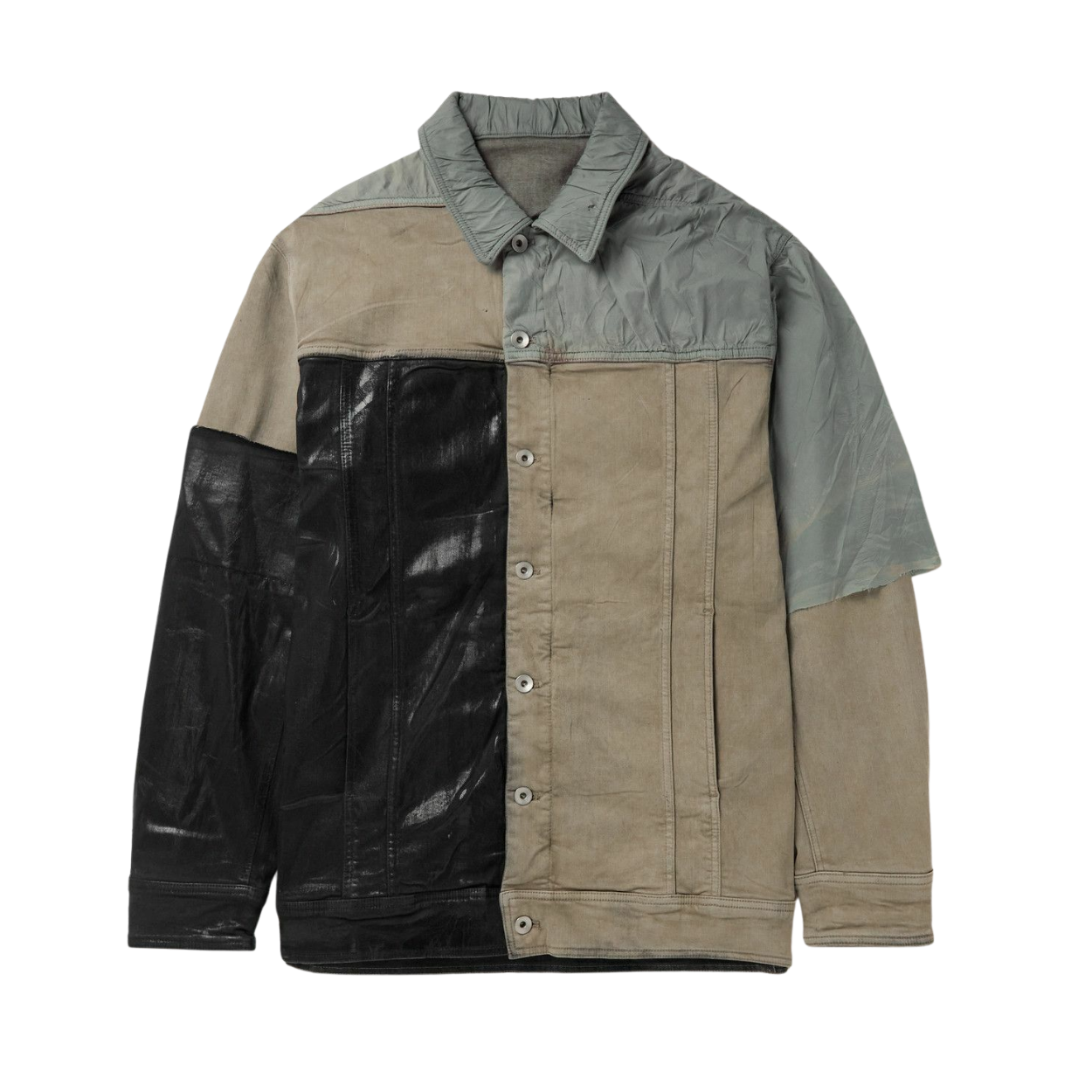 Rick Owens DRKSHDW Distressed Jumbo Denim Jacket