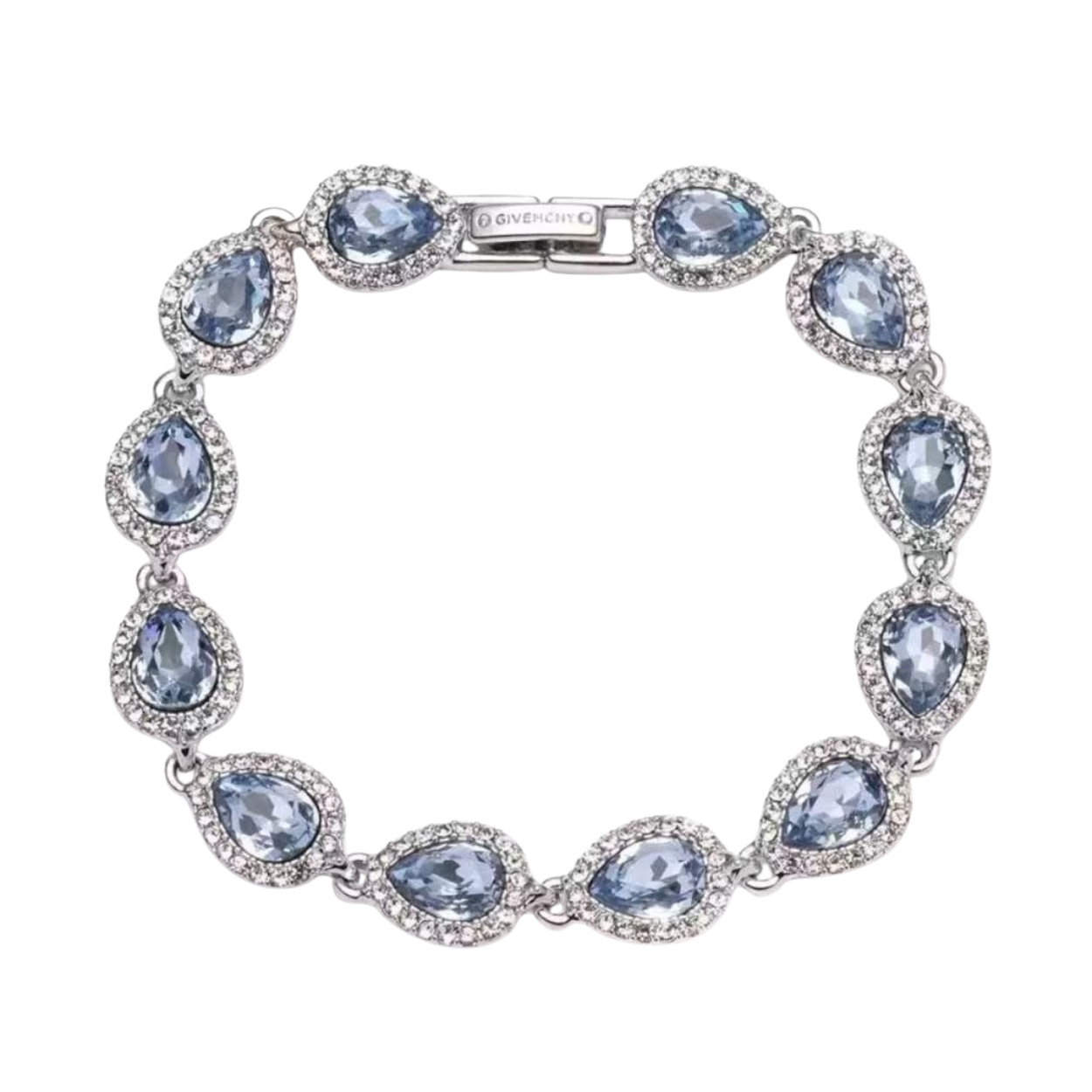 Givenchy Blue Crystal Bracelet
