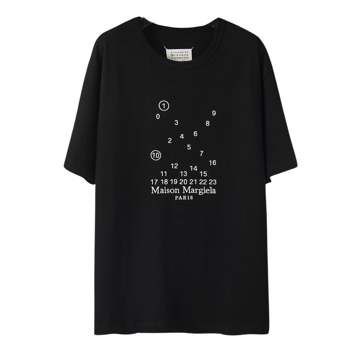 Maison Margiela Numeric Print T-Shirt