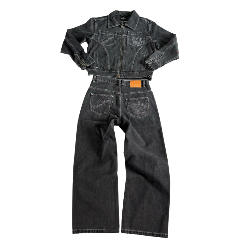 Broken Planet Denim Tracksuit