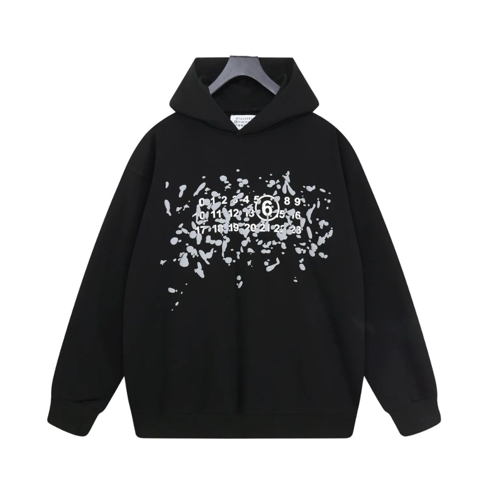 Maison Margiela Paint Splatter Hoodie