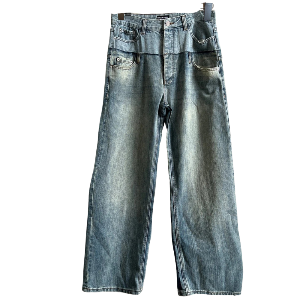 Balenciaga Layered Jeans