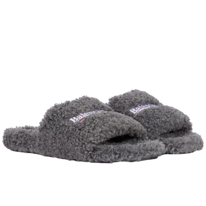 Balenciaga Furry Slides