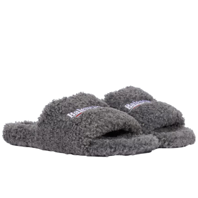 Balenciaga Furry Slides
