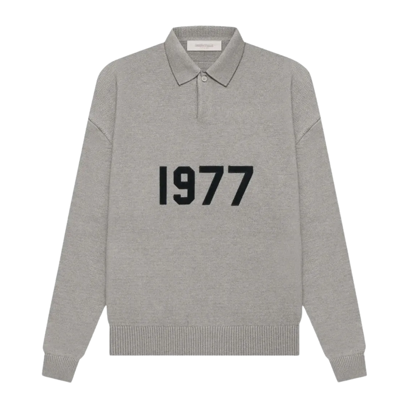 Fear of God Essentials 1977 Knit L/S Polo