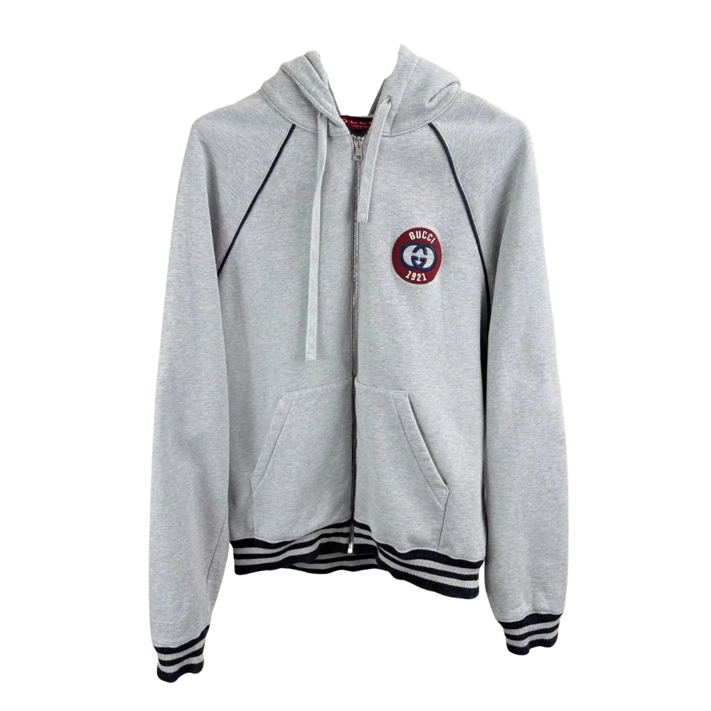 Gucci Interlocking G 1921 Patch Full-Zip Jacket